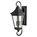 Hinkley H27098MB Museum Black Outdoor Entrance Wall Light