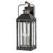 Hinkley H2735TK Textured Black Outdoor Entrance Wall Light