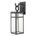 Hinkley H2804DZLL Aged Zinc Outdoor Entrance Wall Light