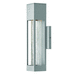 Hinkley H2850TT Titanium Outdoor Entrance Wall Light