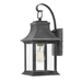 Hinkley H2930DZ Aged Zinc Outdoor Entrance Wall Light