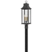 Hinkley H2931DZ Aged Zinc Post Light