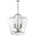 Hinkley H3009PL Polished Antique Nickel Entrance / Foyer Pendant