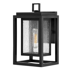 H1000BK Republic Entrance Outdoor Wall Light - Black