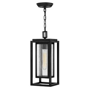 H1002BK Republic Hanging Hanging Lantern - Black