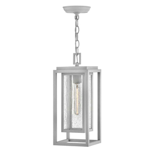 H1002TW Republic Hanging Hanging Lantern - Textured White