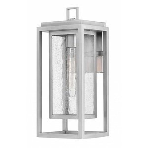 H1004SI Republic Entrance Outdoor Wall Light - Satin Nickel