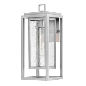 H1004SILL Republic Entrance Outdoor Wall Light - Satin Nickel