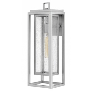 H1005SI Republic Entrance Outdoor Wall Light - Satin Nickel