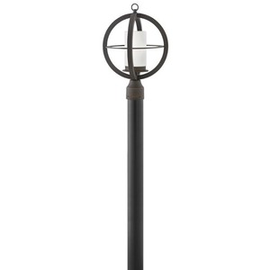 H1011OZ Compass Post Light Post Lights - Oil Rubbed Bronze