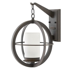 H1014OZ Compass Entrance Outdoor Wall Light - Oil Rubbed Bronze