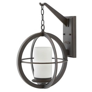 H1015OZ Compass Entrance Outdoor Wall Light - Oil Rubbed Bronze