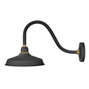 H10342TK Foundry Entrance Outdoor Wall Light - Textured Black