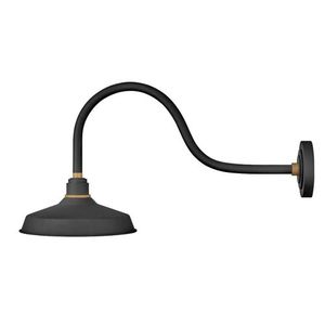 H10352TK Foundry Entrance Outdoor Wall Light - Textured Black