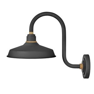 H10362TK Foundry Entrance Outdoor Wall Light - Textured Black