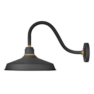 H10443TK Foundry Entrance Outdoor Wall Light - Textured Black