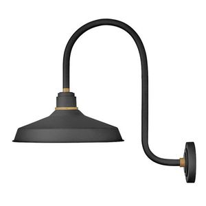 H10473TK Foundry Entrance Outdoor Wall Light - Textured Black