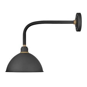 H10514TK Foundry Entrance Outdoor Wall Light - Textured Black