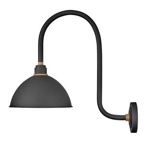 H10574TK Foundry Entrance Outdoor Wall Light - Textured Black