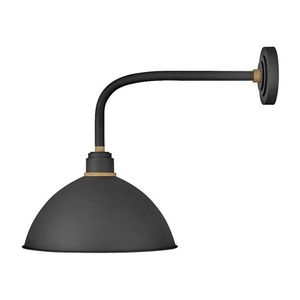 H10615TK Foundry Entrance Outdoor Wall Light - Textured Black