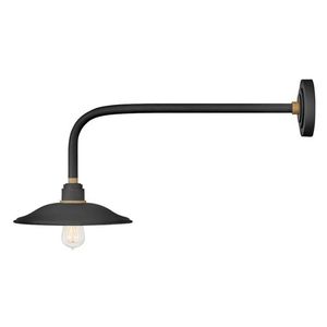 H10726TK Foundry Entrance Outdoor Wall Light - Textured Black