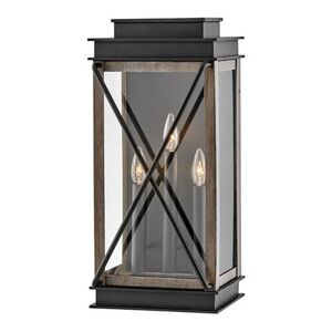 H11195BK Montecito Entrance Outdoor Wall Light - Black