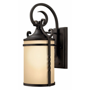 H1144OL Casa Entrance Outdoor Wall Light - Olde Black