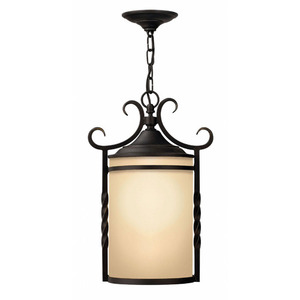 H1142OLLED Casa Hanging Hanging Lantern - Olde Black