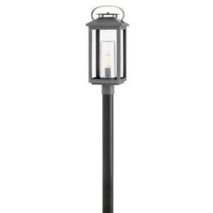 H1161AHLL Atwater Pier Mount Post Lights - Ash Bronze