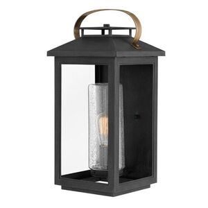 H1165BKLL Atwater Entrance Outdoor Wall Light - Black