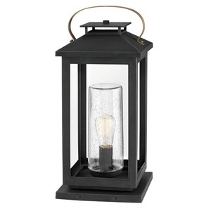 H1167BK Atwater Entrance Outdoor Wall Light - Black