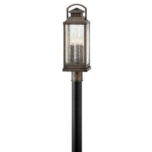 H1181BLB Revere Post Light Post Lights - Blackened Brass