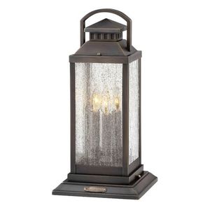 H1187BLB Revere Post Light Post Lights - Blackened Brass