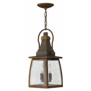 H1202SN Montauk Hanging Hanging Lantern - Sienna