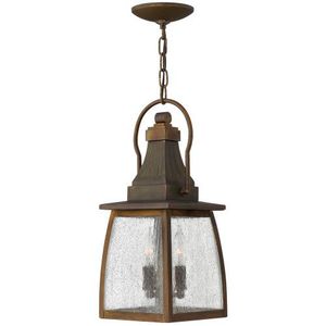 H1202SNLED Montauk Hanging Hanging Lantern - Sienna