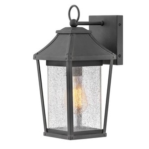 H1210MB Palmer Entrance Outdoor Wall Light - Museum Black