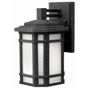 H1270VK Cherry Creek Entrance Outdoor Wall Light - Vintage Black