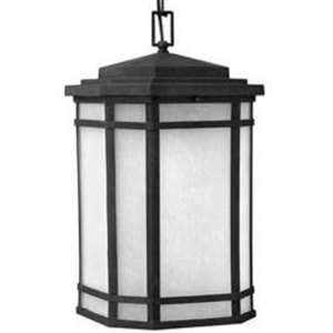 H1272VKLED Cherry Creek Hanging Hanging Lantern - Vintage Black H1272VKLED Cherry Creek Hanging Hanging Lantern - Vintage Black