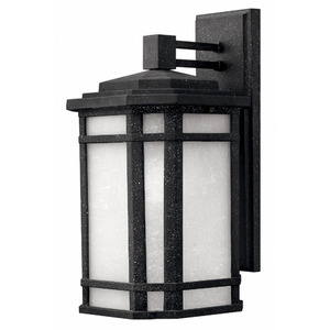 H1274VK Cherry Creek Entrance Outdoor Wall Light - Vintage Black