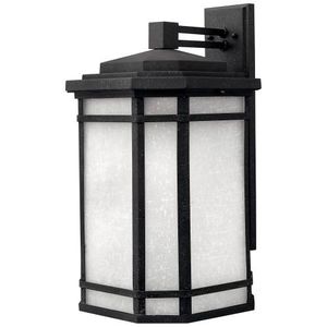 H1275VKGU24 Cherry Creek Entrance Outdoor Wall Light - Vintage Black