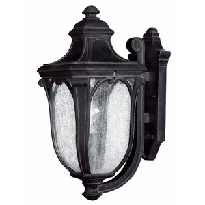H1314MB Trafalgar Entrance Outdoor Wall Light - Museum Black