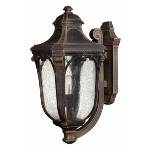 H1314MO Trafalgar Entrance Outdoor Wall Light - Mocha