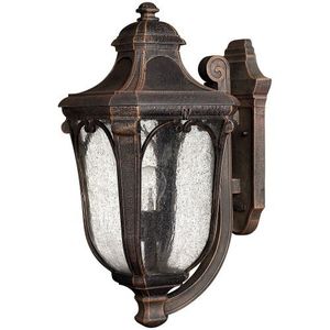 H1314MOGU24 Trafalgar Entrance Outdoor Wall Light - Mocha