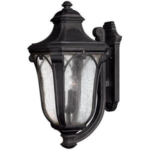 H1319MBGU24 Trafalgar Entrance Outdoor Wall Light - Museum Black H1319MBGU24 Trafalgar Entrance Outdoor Wall Light - Museum Black