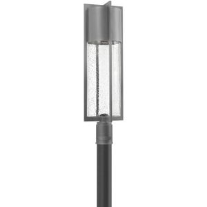 H1321HEGU24 Shelter Post Light Post Lights - Hematite