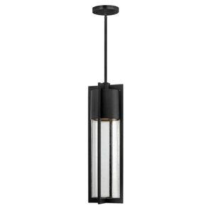 H1322BKLED Shelter Mini-Pendant Pendant Light - Black