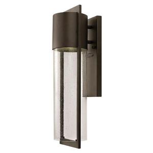 H1324KZLED Shelter Entrance Outdoor Wall Light - Buckeye Bronze