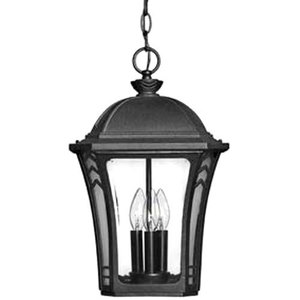 H1332MBLED Wabash Hanging Hanging Lantern - Museum Black