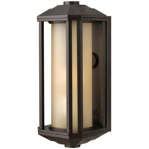 H1390BZGU24 Castelle Entrance Outdoor Wall Light - Bronze