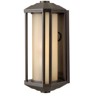 H1395BZLED Castelle Entrance Outdoor Wall Light - Bronze